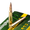View of Remington 30-06 Springfield ammo rounds