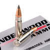 View of Underwood .300 AAC Blackout ammo rounds