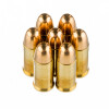 Close up of the 71gr on the 50 Rounds of 71gr FMC .32 ACP Ammo by Magtech