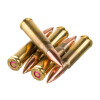 Close up of the 123gr on the 180 Rounds of 123gr FMJ M67 7.62x39mm Ammo by Ammo Inc. in Field Box