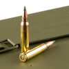 View of PMC 5.56x45 ammo rounds