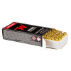 View of Winchester 9mm ammo rounds