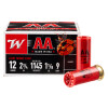 View of Winchester 12ga ammo rounds