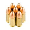 View of Federal 9mm ammo rounds