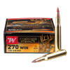 View of Winchester .270 Win ammo rounds