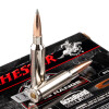View of Winchester 6.5mm Creedmoor ammo rounds