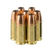 Close up of the 115gr on the 20 Rounds of 115gr JHP 9mm Ammo by Federal