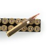 View of Hornady 338 Lapua Magnum ammo rounds