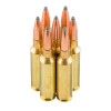 Close up of the 129gr on the 20 Rounds of 129gr SP 6.5 Creedmoor Ammo by Aguila