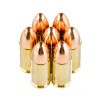 Close up of the 115gr on the 50 Rounds of 115gr FEB 9mm Ammo by Magtech CleanRange