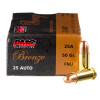 Image of 1000 Rounds of 50gr FMJ .25 ACP Ammo by PMC