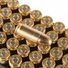 Close up of the 115gr on the 500 Rounds of 115gr FMJ 9mm Ammo by MAXXTech