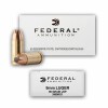 Close up of the 95gr on the 1000 Rounds of 95gr JSP 9mm Ammo by Federal