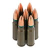 View of Arsenal 7.62x39mm ammo rounds