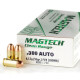 50 Rounds of 95gr FEB .380 ACP Ammo by Magtech