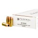 50 Rounds of 180gr JHP .40 S&W Ammo by Federal Classic