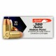 50 Rounds of 90gr JHP .380 ACP Ammo by Aguila