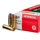 1000 Rounds of 158gr SJSP .38 Spl Ammo by Sellier & Bellot