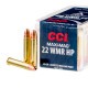 2000 Rounds of 40gr JHP .22 WMR Ammo by CCI