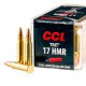 50 Rounds of 17gr HP .17HMR Ammo by CCI