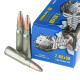 20 Rounds of 125gr SP 7.62x39mm Ammo by Silver Bear