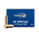 50 Rounds of 130gr FMJ .38 Spl Ammo by Independence